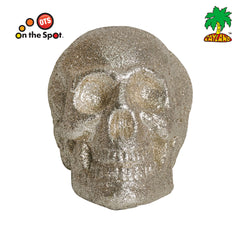 Giant Glitter Skull
