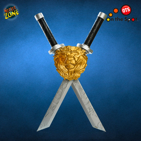 Back Rack with 2 Swords