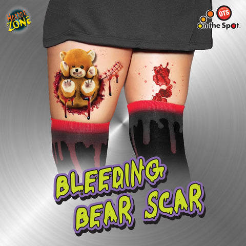 Bleeding Bear Scar Make-up | Cosmetic