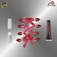 Bleeding Sewing Hooks With Ribbon Make-up | Cosmetic