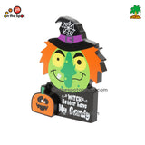 Witch Wooden Sign
