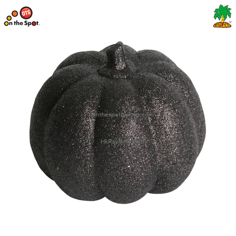 Black Glitter Pumpkin