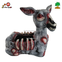Zombie Deer Flowerpot