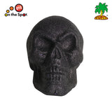 Big Angry face Glitter skull