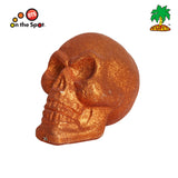 Big Angry face Glitter skull