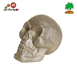 Big Angry face Glitter skull