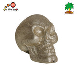 Big Angry face Glitter skull