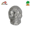 Big Angry face Glitter skull