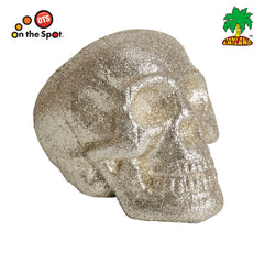 Giant Glitter Skull