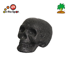 Black Glitter Skull