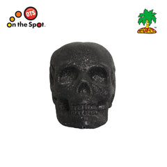 Black Glitter Skull