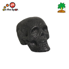 Black Glitter Skull