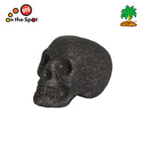 Black Glitter Skull