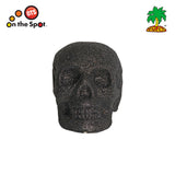 Black Glitter Skull