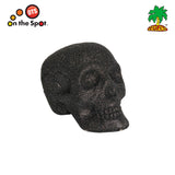 Black Glitter Skull
