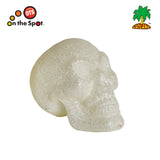 Big Angry face Glitter skull