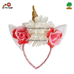 Flower Unicorn Headband