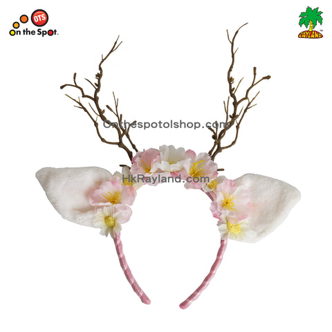 Flower Deer Headband