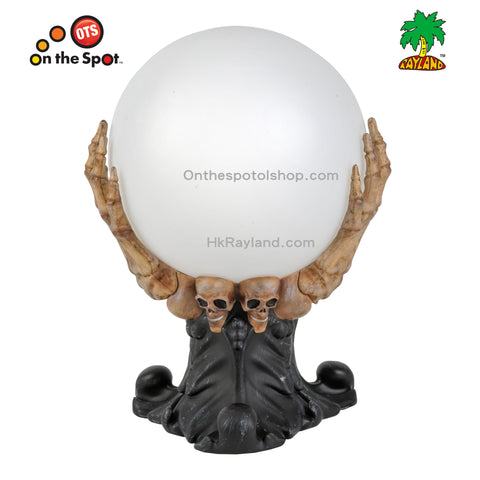 Crystal Ball On Skeleton Hand