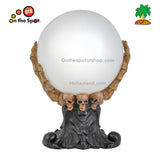 Crystal Ball On Skeleton Hand