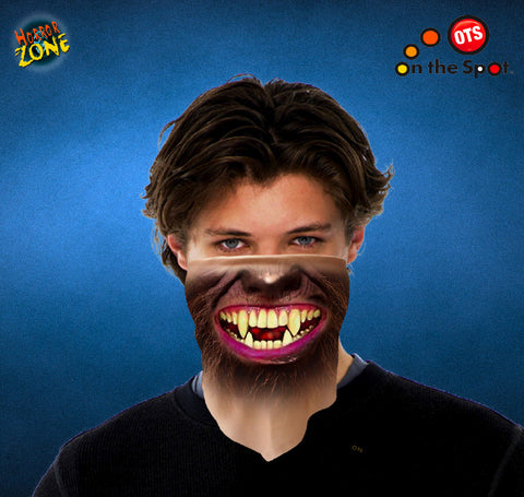 Werewolf Half Elastic Mask