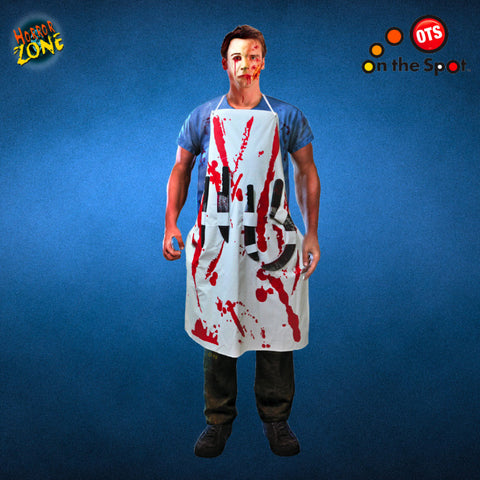 Adult Bleeding Apron With Weapon