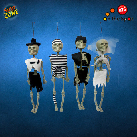 Hanging Skeletons Wit Dress Bride And Boom Pirate And Prison