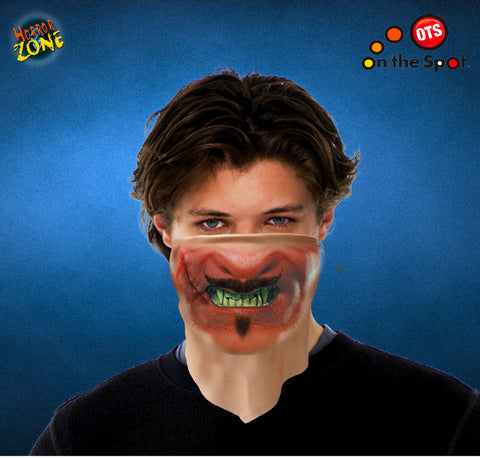 Devil Half Elastic Mask