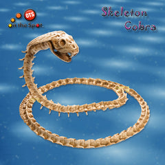 Bendable Skeleton Cobra