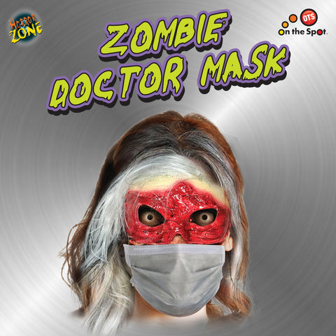 Zombie Doctor Mask Make-up | Cosmetic